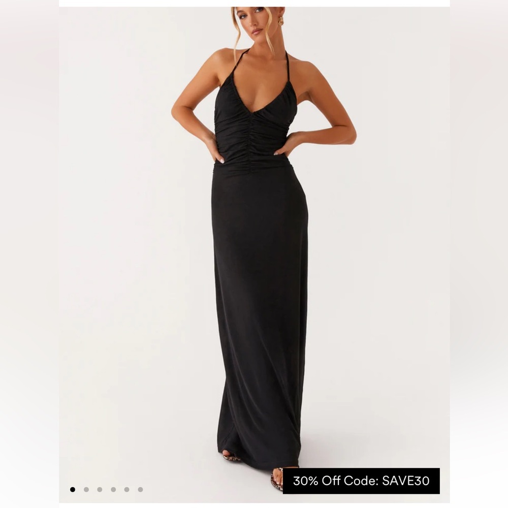 Peppermayo Kansas black maxi